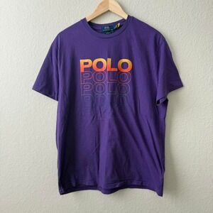 Purple‎ Ombre Graphic Polo Ralph Lauren t-shirt